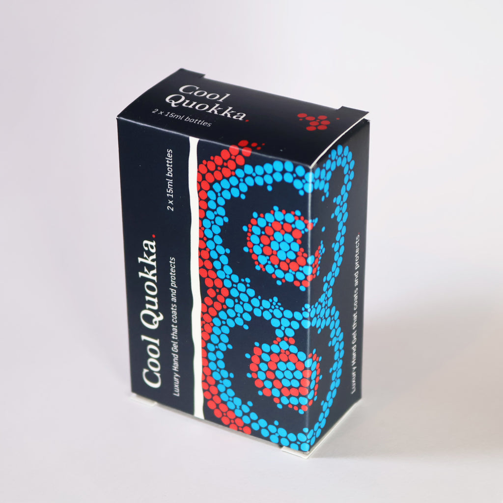 2x 15ml Luxury Protective Hand Gel